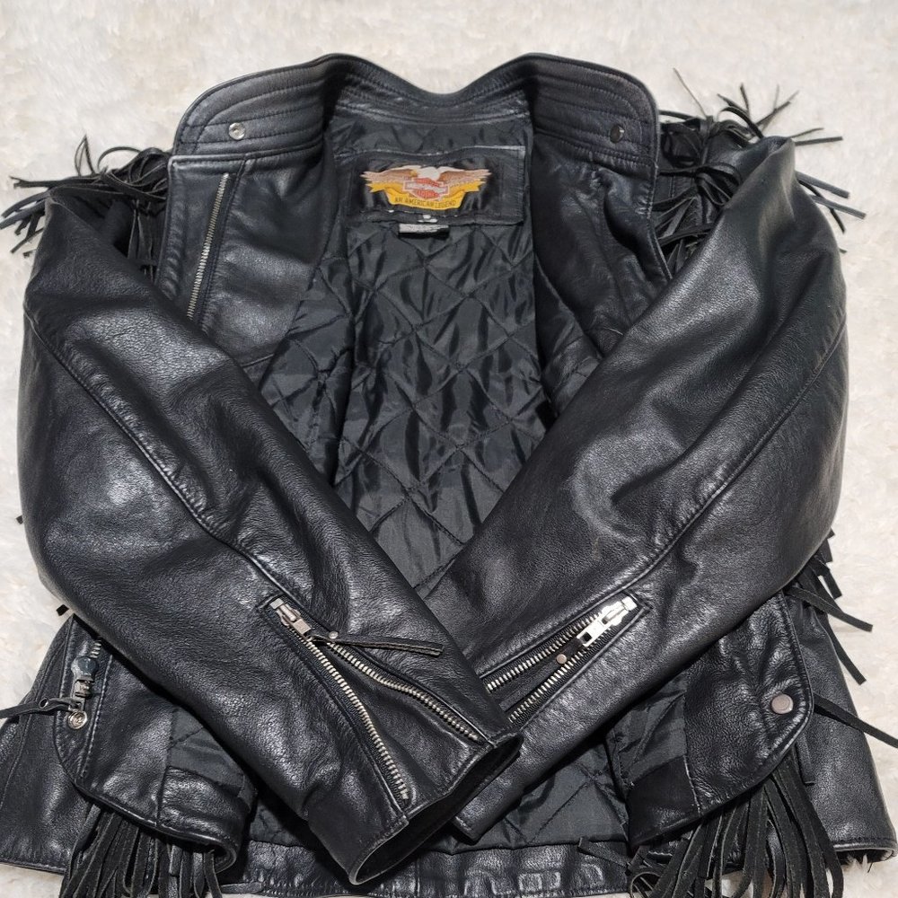 Womens Med. Harley Davidson Leather Jacket
